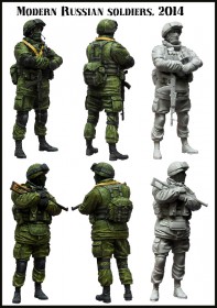 EM-35098 Modern Russian Soldiers, 2014