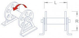 RB030 550 Лебедка Type C ( L-5,0mm; R-5mm)