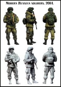 EM-35104 Modern Russian soldiers. 2014