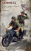 ARM35127 German motorcyclists WWII, (Set I)