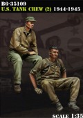 B6-35109 US Tank Crew (2) 1944-45