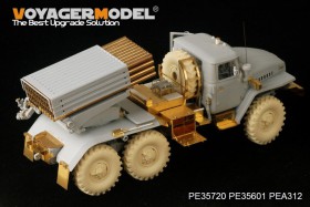 PE35720 1/35 Modern Russian BM-21 Grad Multiple Rocket Launcher Late Basic (For TRUMPETER 01013)