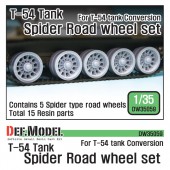 DW35059 T-54 Spider roadwheel set (for T-54 conversion kit)