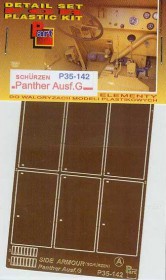 P35 142 Panther Ausf.G - Schurzen