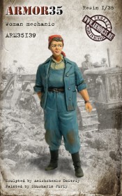 ARM35139 Woman mechanic