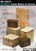 B6-35075 US M2A1 Ammo Boxes & Crates
