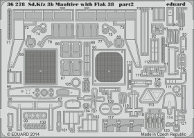 EDU-36278 Sd. Kfz 3b Maultier with Flak 38
