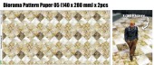 PPA3100 Diorama Pattern Paper 05 (140 x 280 mm) x 2pcs