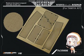 FE35008 Modern German Leopard 2A5(A6) Grills set (TAMIYA)
