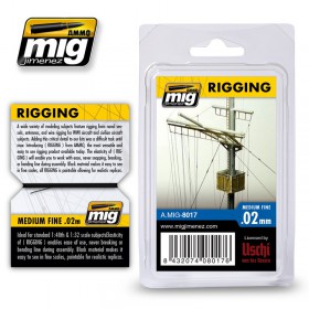 AMIG8017 RIGGING – MEDIUM FINE 0.02 MM