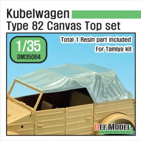 DM35064A Kubellwagen Type 82 Canvas top-late (for Tamiya 1/35) - New production master