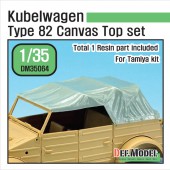 DM35064A Kubellwagen Type 82 Canvas top-late (for Tamiya 1/35) - New production master