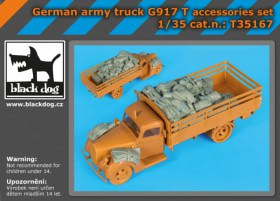 T35167 Germanarmy truck G917 T accessories set
