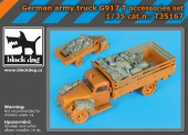 T35167 Germanarmy truck G917 T accessories set