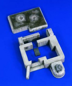 VP 1668 1:35 Gun & Tank Turret Bunker