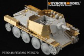 PE35270 1/35 WWII German Aufklarungspanzer 38(t) mit 75mm Kw.K Armour Plate (For DRAGON 6310)