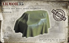 ARM35318 Бочки и ящики под брезентом