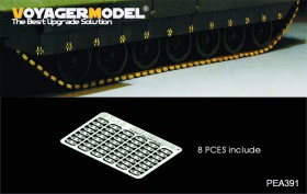 PEA391 1/35 Modern Russian T-14 Armata MBT Track pins (For PANDA HOBBY PH35017)
