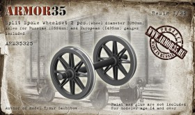 ARM35325 Колёсная пара с коваными спицами (2 шт)