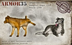 ARM35-001(3D) Дворняжки (Набор 1)