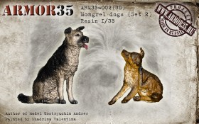 ARM35-002(3D) Дворняжки (Набор 2)