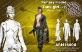 ARM16006 Немецкая танкистка (2)