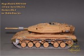 MM35166 120 mm ствол MG253. Merkava Mk.IV (HobbyBoss)