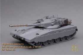 MM35171 105-мм ствол М68. Для установки на модель Меркава Мк.IIB/D (Takom)
