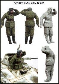 ЕМ-35163 Soviet tankman. WW2
