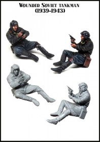 ЕМ-35168 Wounded Soviet tankman (1939 - 1943)