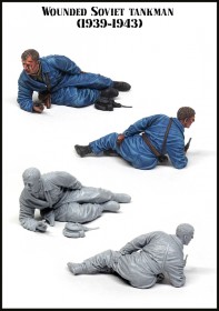 ЕМ-35169 Wounded Soviet tankman (1939 - 1943)