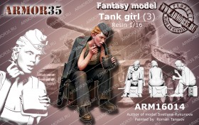 ARM16014 Немецкая танкистка (3)