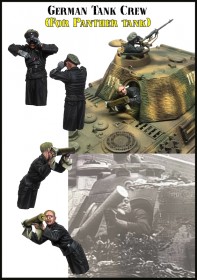 ЕМ-35175 German Tank Crew (For Panther Tank)