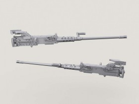 LF3D042 M2 QCB HMG Body w/Wilcox Sight Mount Replacement Set