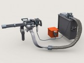 LF3D049 M134D Minigun Basic Set #2 w/3,000rd Ammo Box