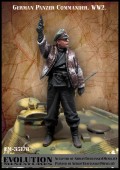 ЕМ-35178 German Panzer Commander. WW2