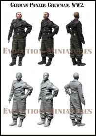 ЕМ-35179 German Panzer Grewman. WW2