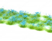 MS-060-06S Blossoms tufts light blue