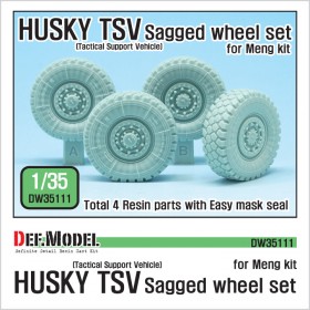 DW35111 UK Husky TSV Sagged wheel set (for Meng 1/35)