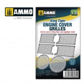 AMIG8082 King Tiger engine cover grilles