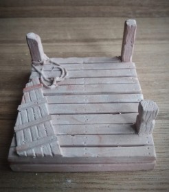 Б06 Фрагмент дощатого причала