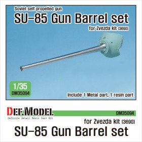 DM35094 Soviet SU-85 Tank destroyer Barrel / mantlet  set (for 1/35 Zvezda kit)