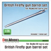 DM35097 British Sherman Firefly metal barrel (Except muzzle brake) (for Asuka 1/35)