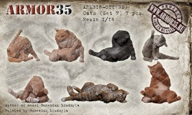 ARM16-011(3D) Кошки (набор 7)