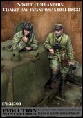 ЕМ-35209 Soviet commanders (Tanker and infantryman . 1941 - 1943)