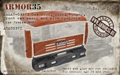 ARM35371 КамАЗ-53215 Крыша, бампер, решетка, спойлеры (для модели фирмы Звезда 3697)