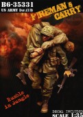 B6-35331 US Army Inf (13) - Fireman`s Carry