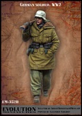 ЕМ-35211 German soldier. WW2