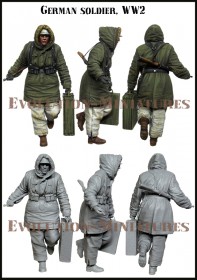 ЕМ-35213 German soldier. WW2