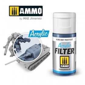 AMIG0807 ACRYLIC FILTER French Blue